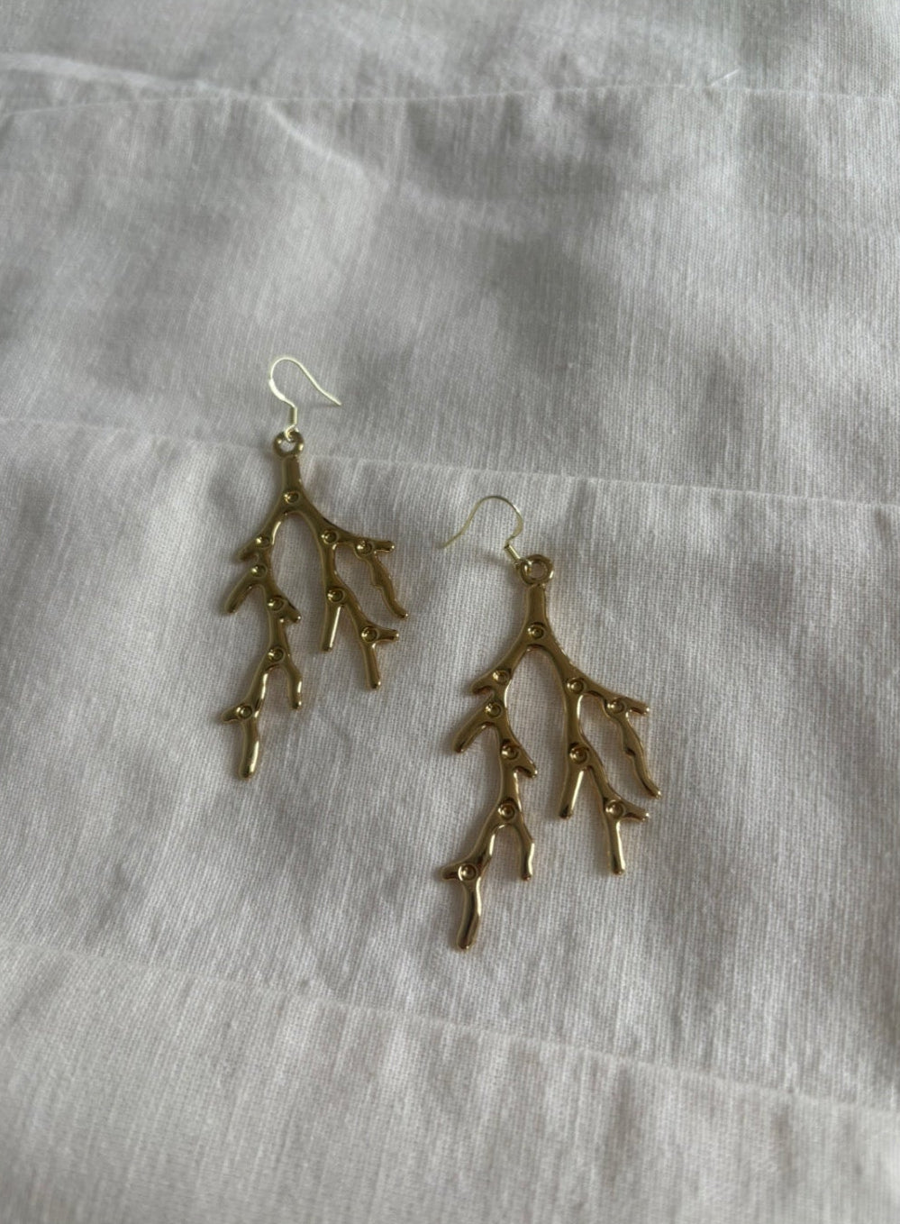 Coral Earrings