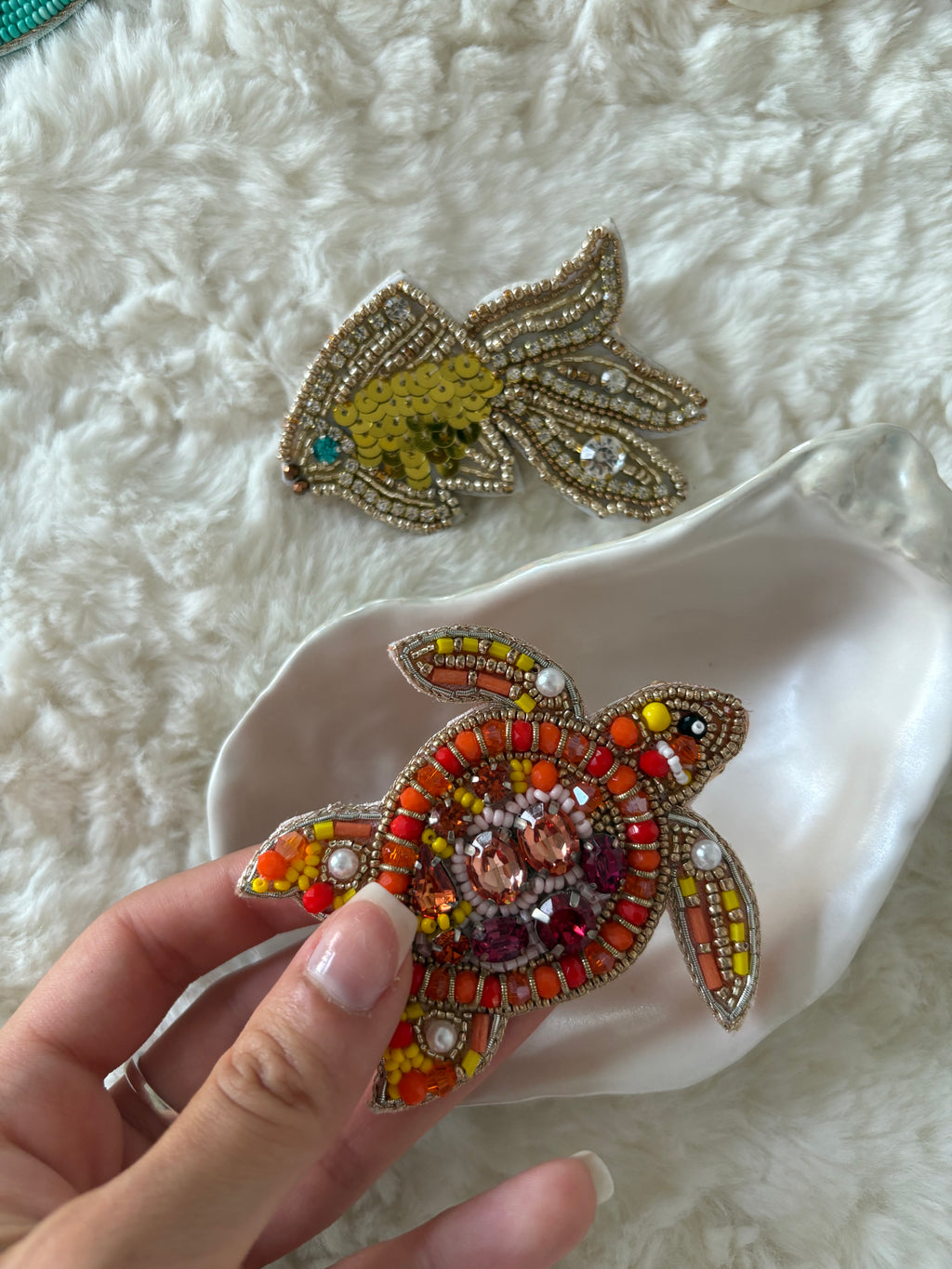 Goldfish Hair Barrette