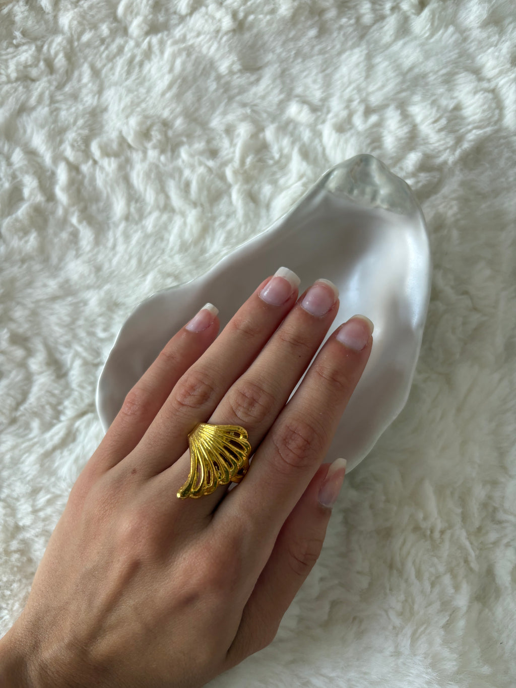 Vintage Angel Wing Ring