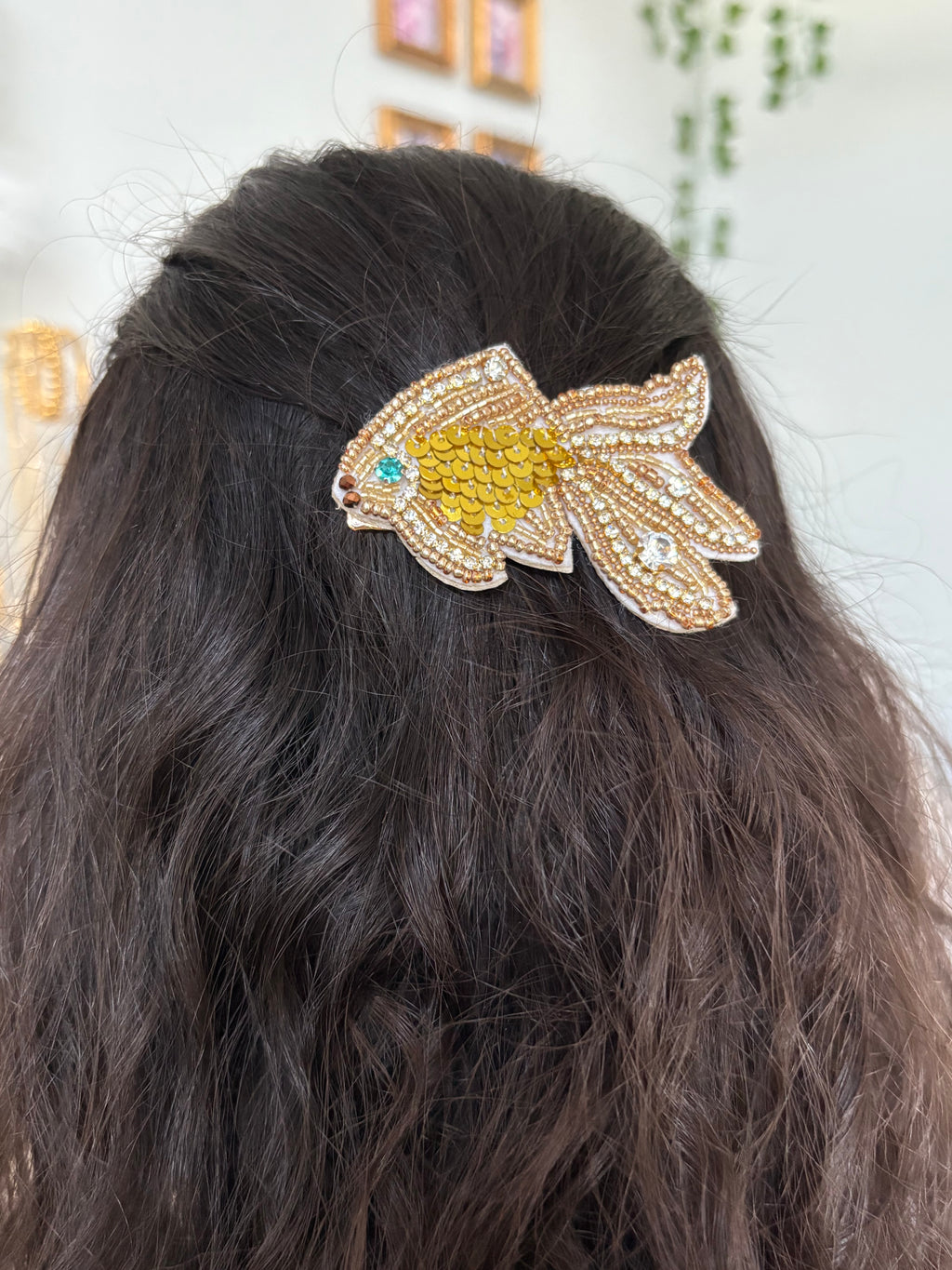 Goldfish Hair Barrette