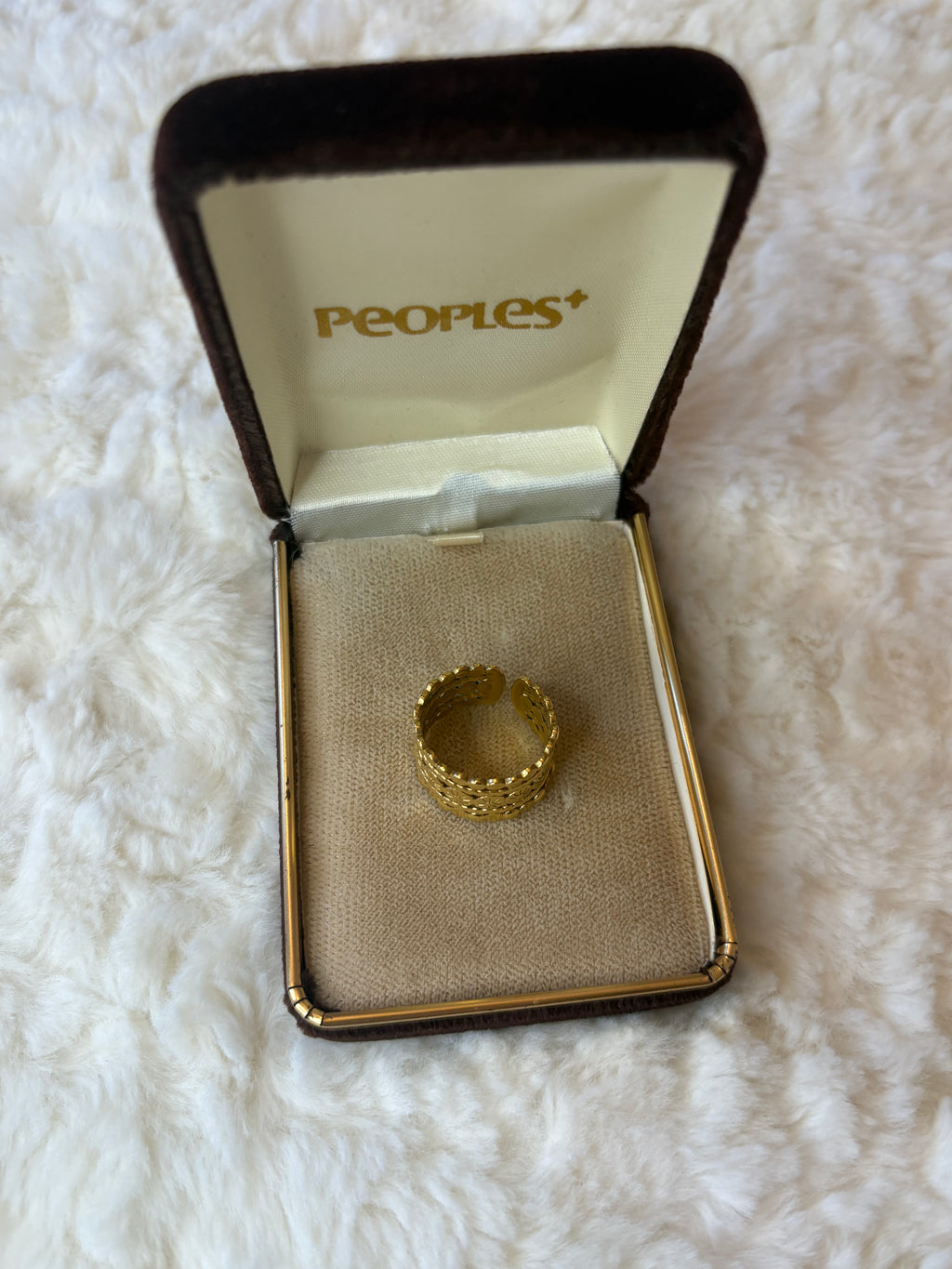 Happy-Go-Lucky Adjustable Ring