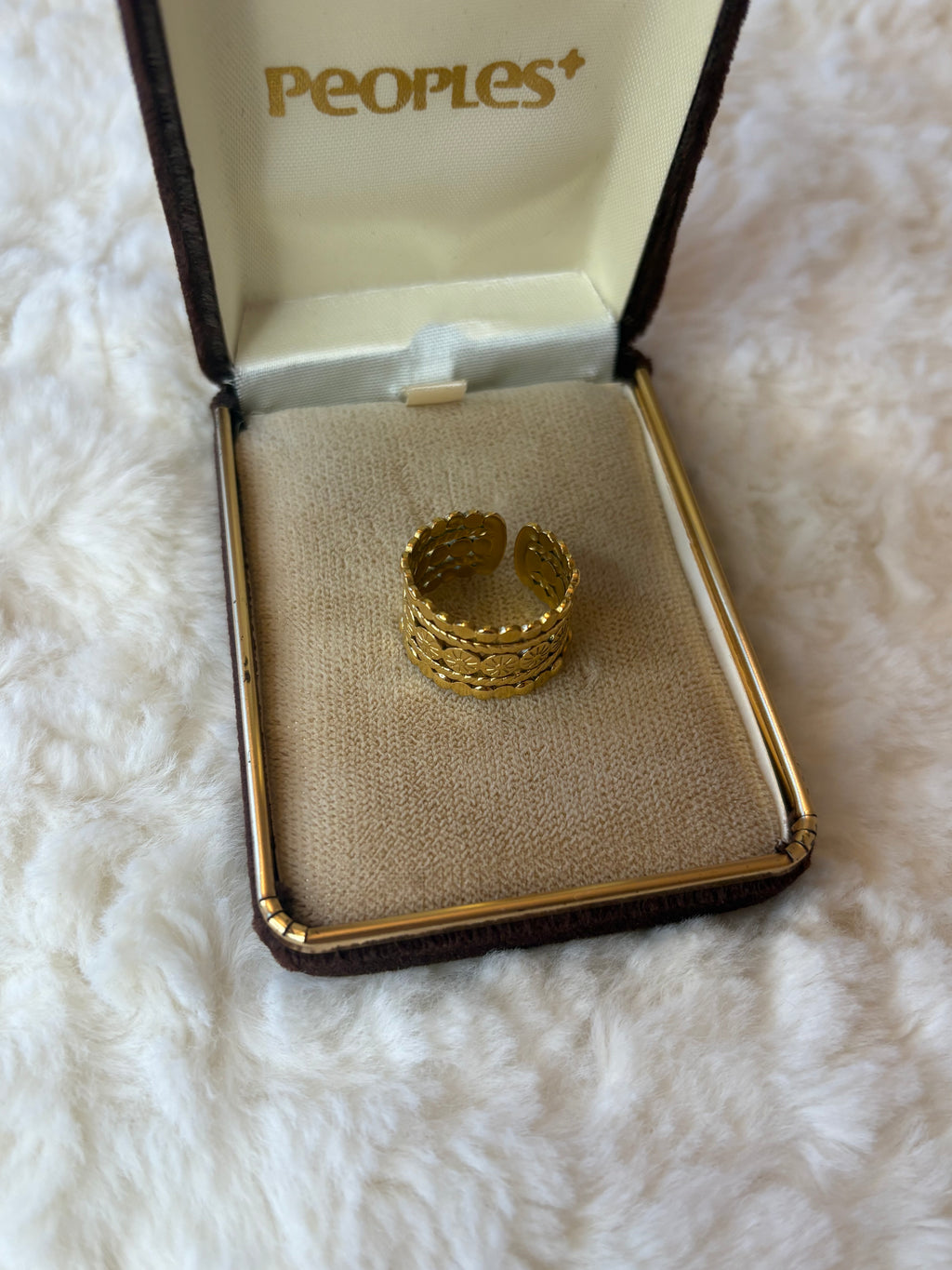 Happy-Go-Lucky Adjustable Ring
