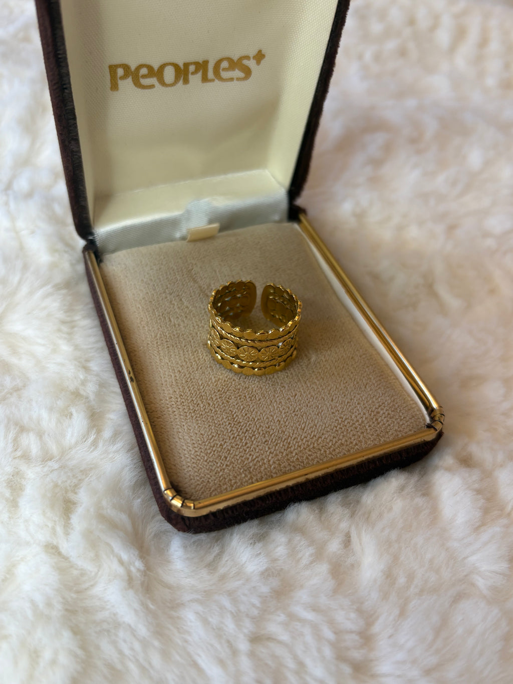 Happy-Go-Lucky Adjustable Ring