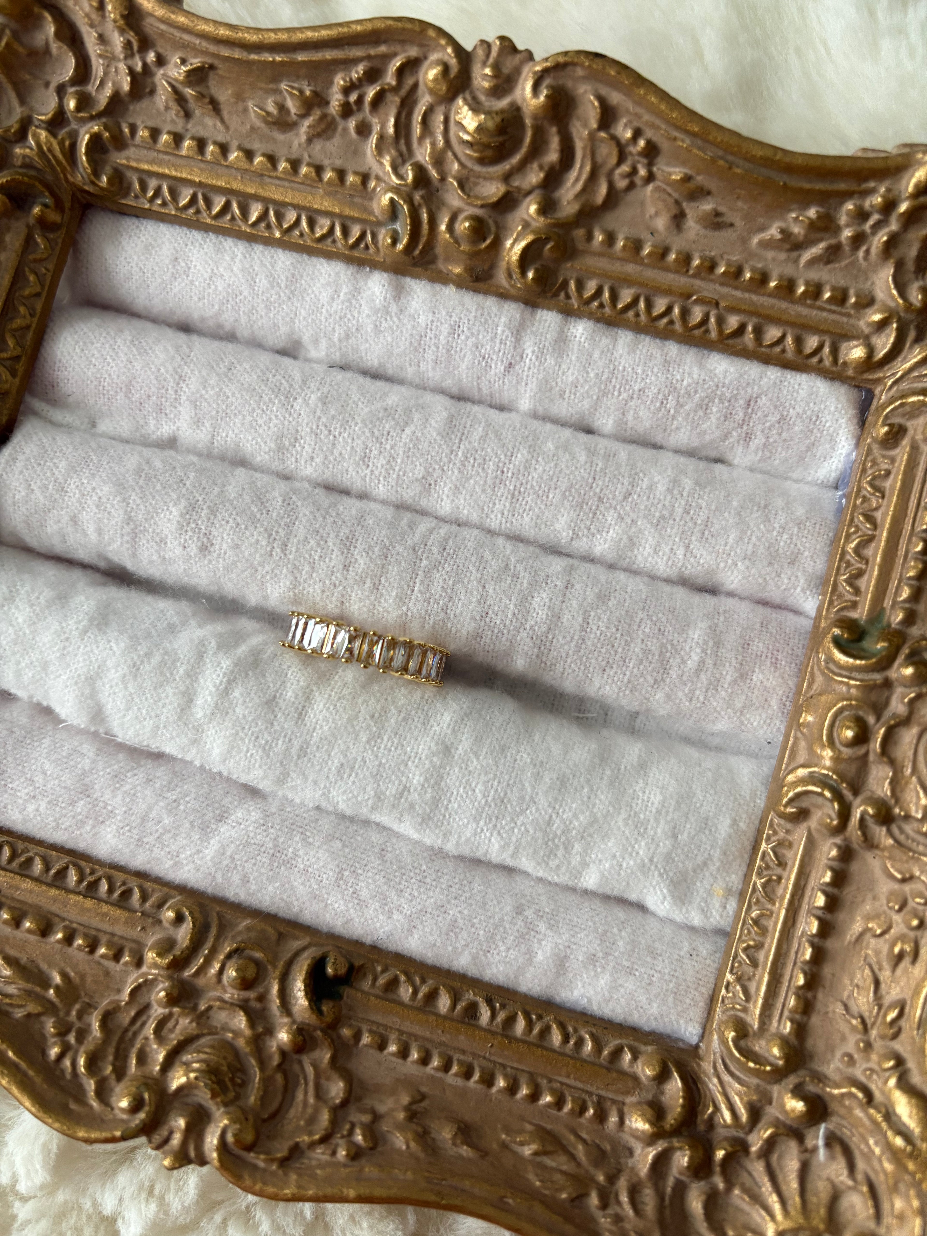 Opalescent Adjustable Ring