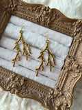 Coral Earrings