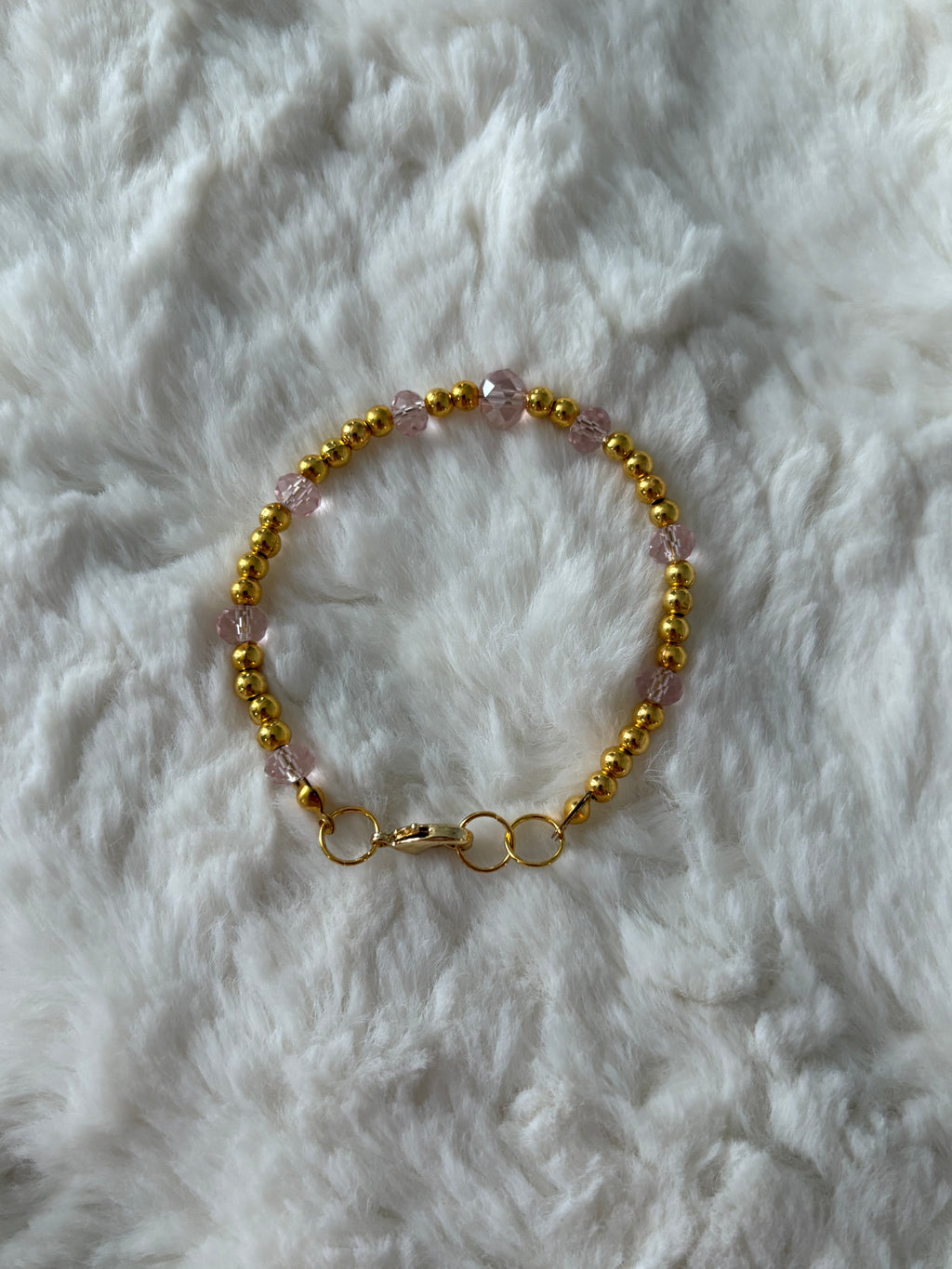 Gold Beaded Bracelet