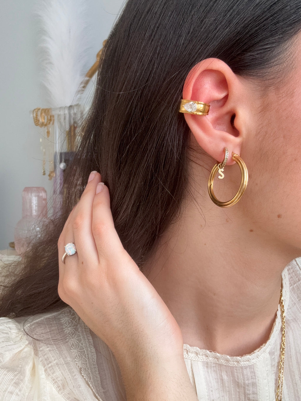 Diamond Ear Cuff